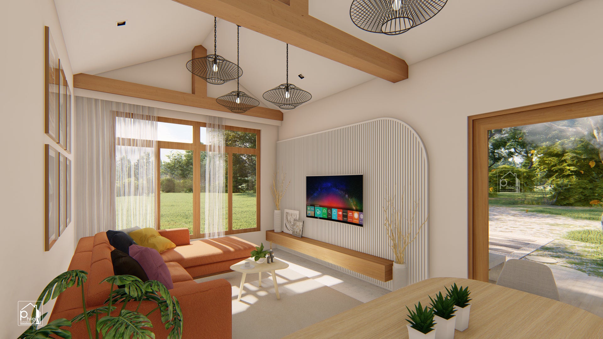 Magda Layout Kit | 78sqm L-Shape 3 Bedroom Small House Plan & Elevations (DIGITAL DOWNLOAD)