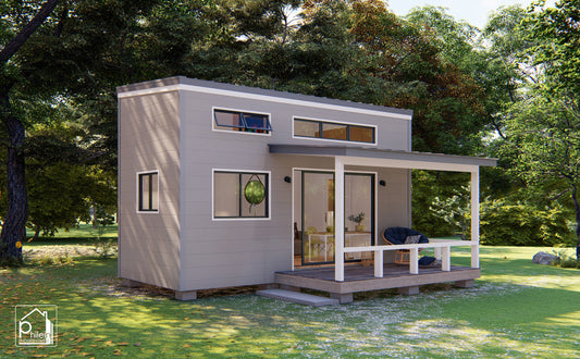 Marigold Basic Kit | 26sqm Lofted Tiny House Floor Plan (Digital Download)
