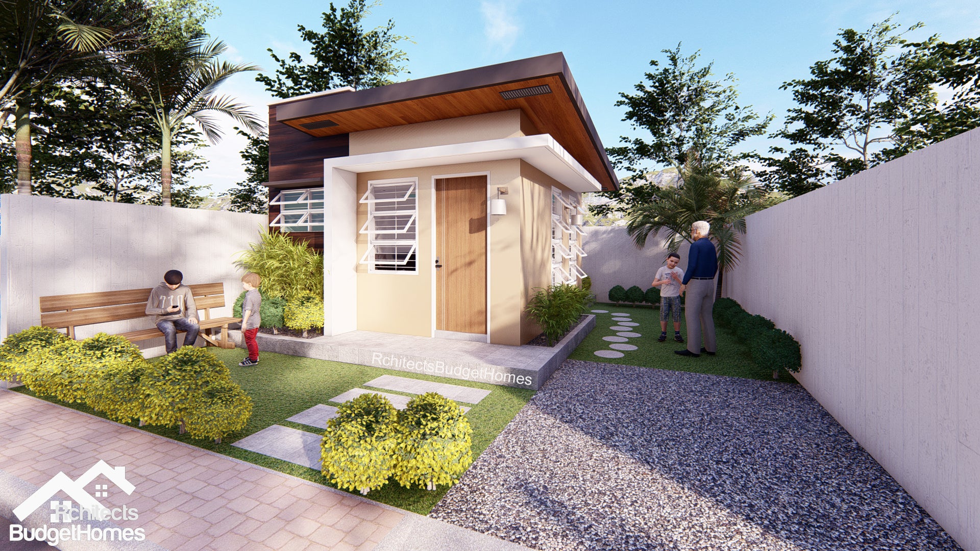 Aries Basic Kit | 19sqm One Bedroom Small House Floor Plan (DIGITAL DOWNLOAD)