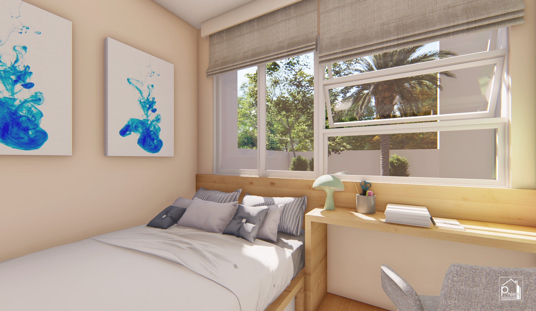 Carnation 2.0 Basic Kit | 4 Bedroom Small House Design Floor Plan (DIGITAL DOWNLOAD)