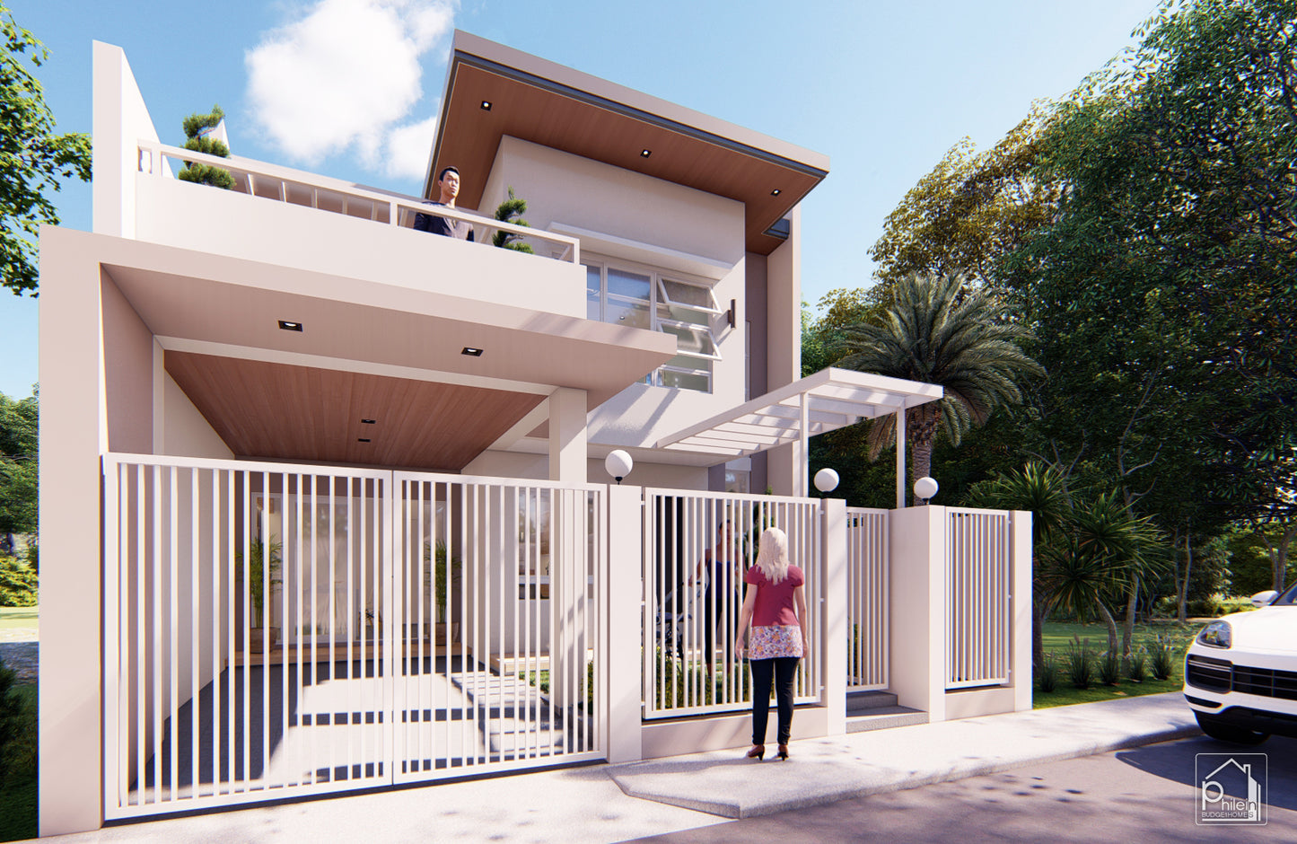 Carnation 2.0 Layout Kit | 4 Bedroom Small House Design Floor Plan & Elevations (DIGITAL DOWNLOAD)