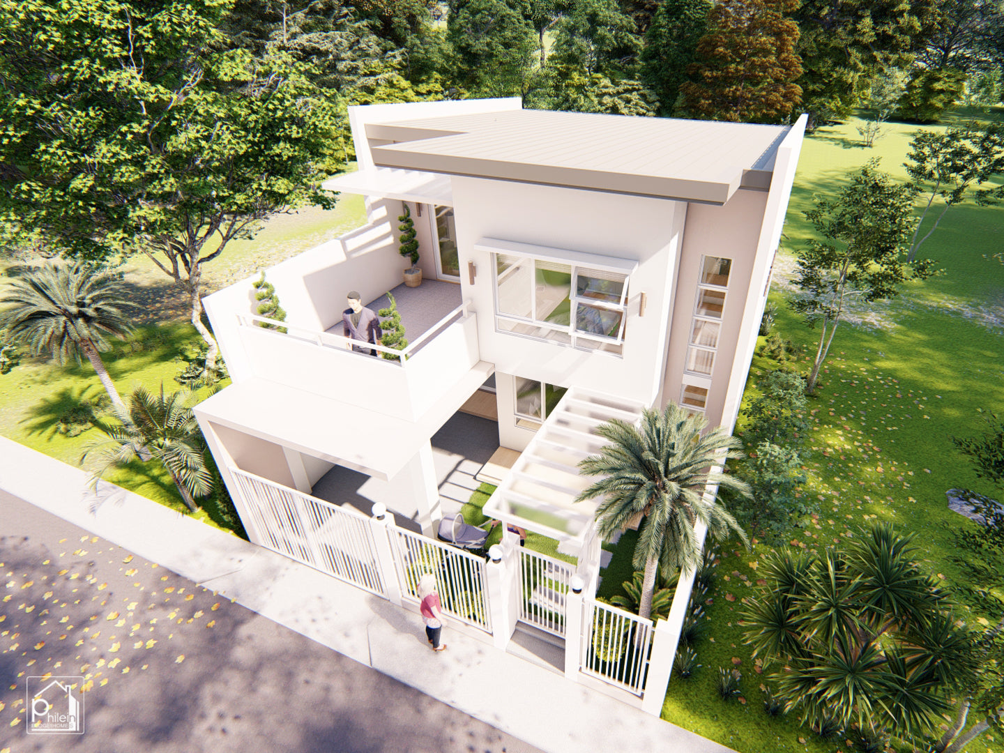 Carnation 2.0 Basic Kit | 4 Bedroom Small House Design Floor Plan (DIGITAL DOWNLOAD)