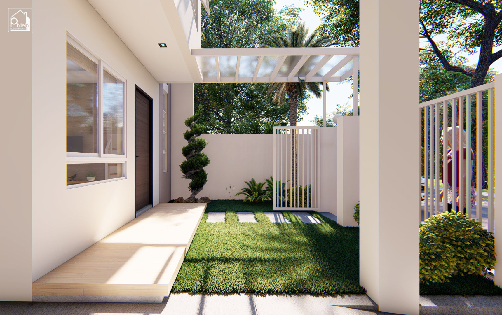 Carnation 2.0 Basic Kit | 4 Bedroom Small House Design Floor Plan (DIGITAL DOWNLOAD)