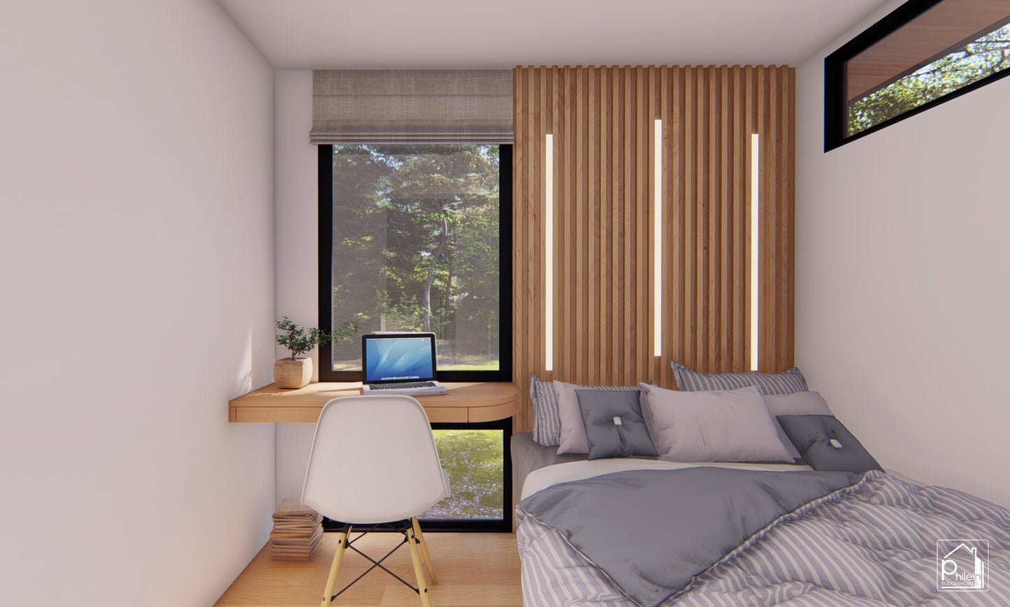 Kit de Diseño de Anthurium I 7 X 10 metros Plano de Planta y Alzados de Casa de Campo Moderna de 3 Dormitorios (DESCARGA DIGITAL)