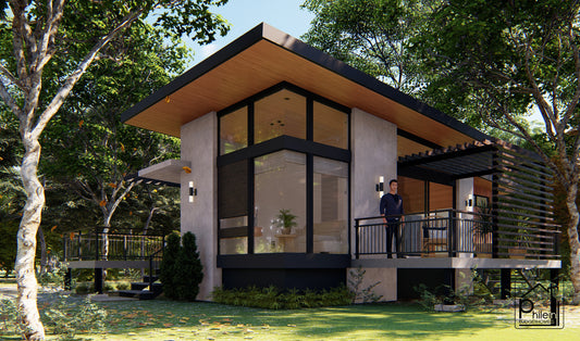 Anthurium Basic Kit I 7 X 10 meters 3 Bedroom Modern Farmhouse Floor Plan (DIGITAL DOWNLOAD)