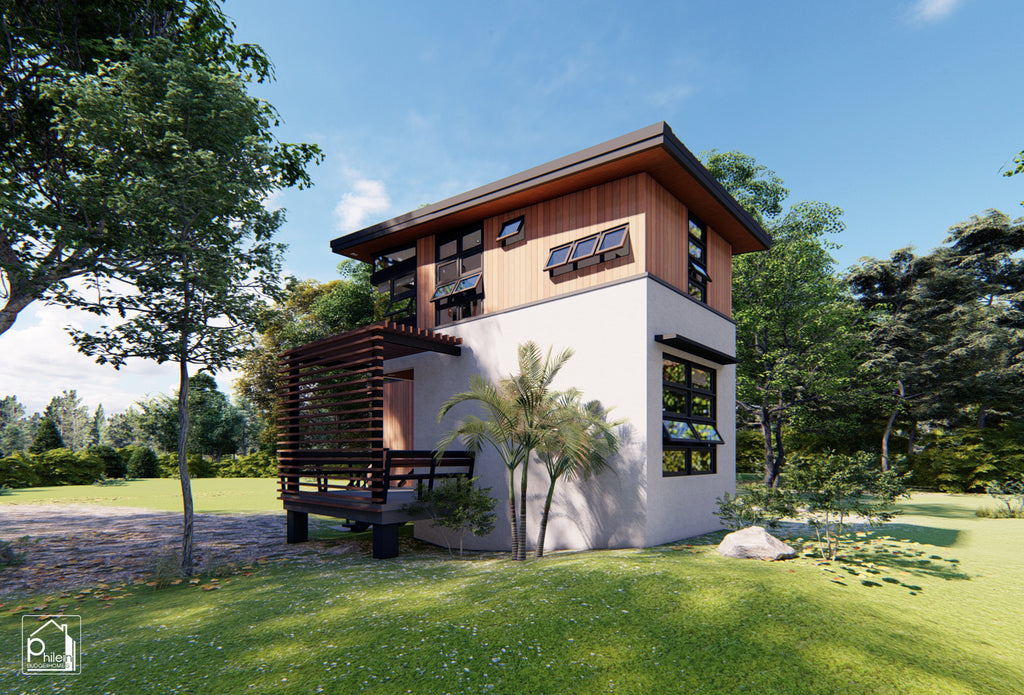 Caelum 2.0 Basic Kit | 3 Bedroom Elevated Modern Farmhouse Design Floor Plan (Digital Download)