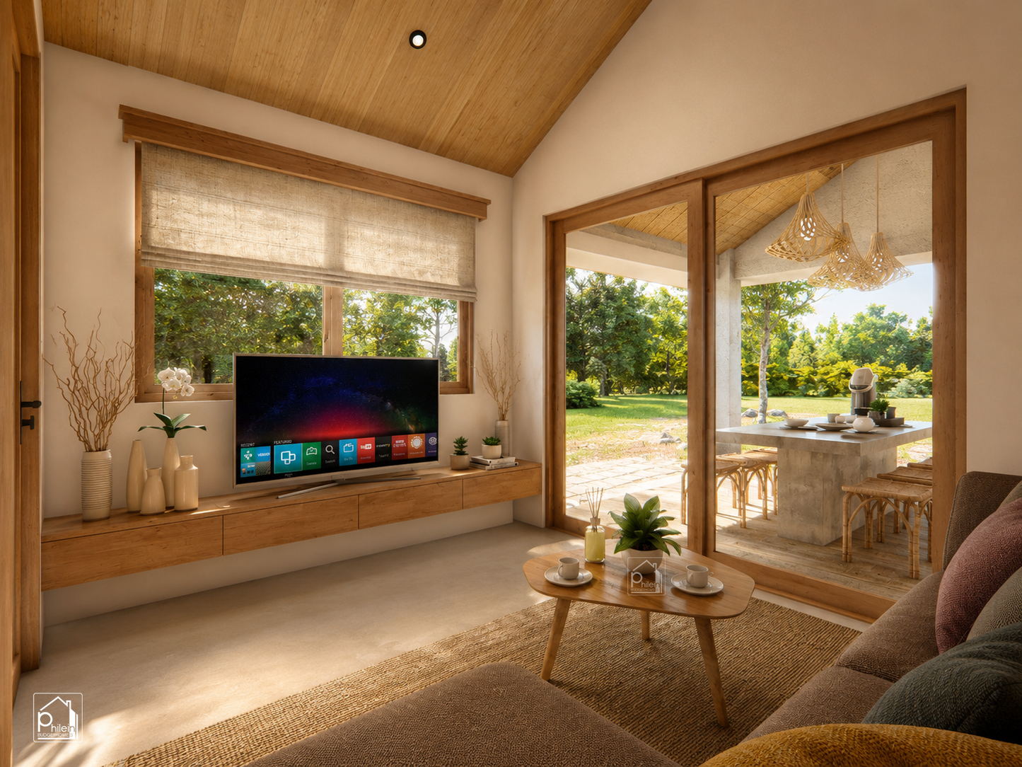 Cecil Fullplan Kit | 33 sqm One Bedroom Simple Farmhouse Plans (DIGITAL DOWNLOAD)