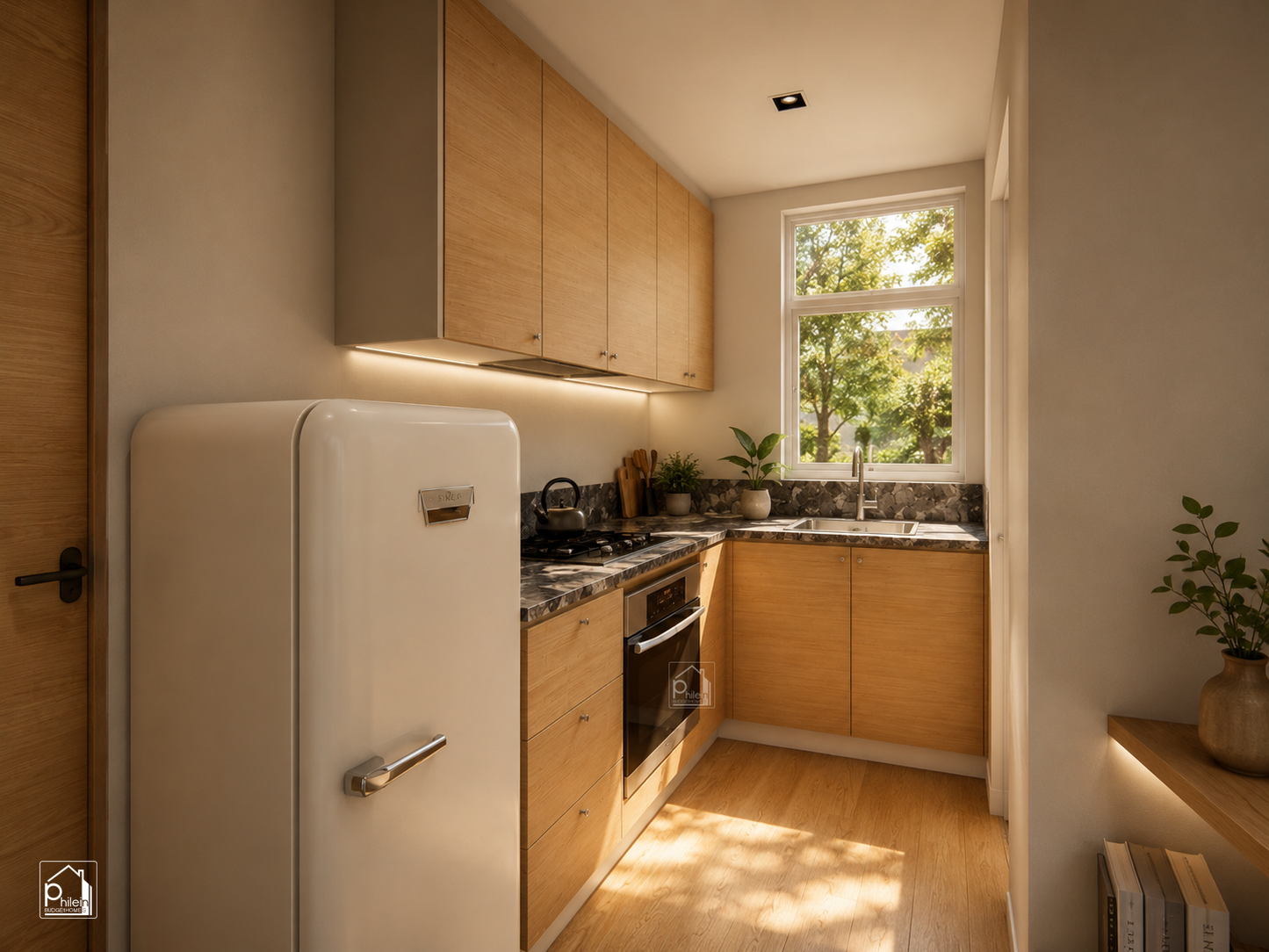 Florian Basic Kit | 50sqm Two Bedroom House with Loft Floor Plan (DIGITAL DOWNLOAD)