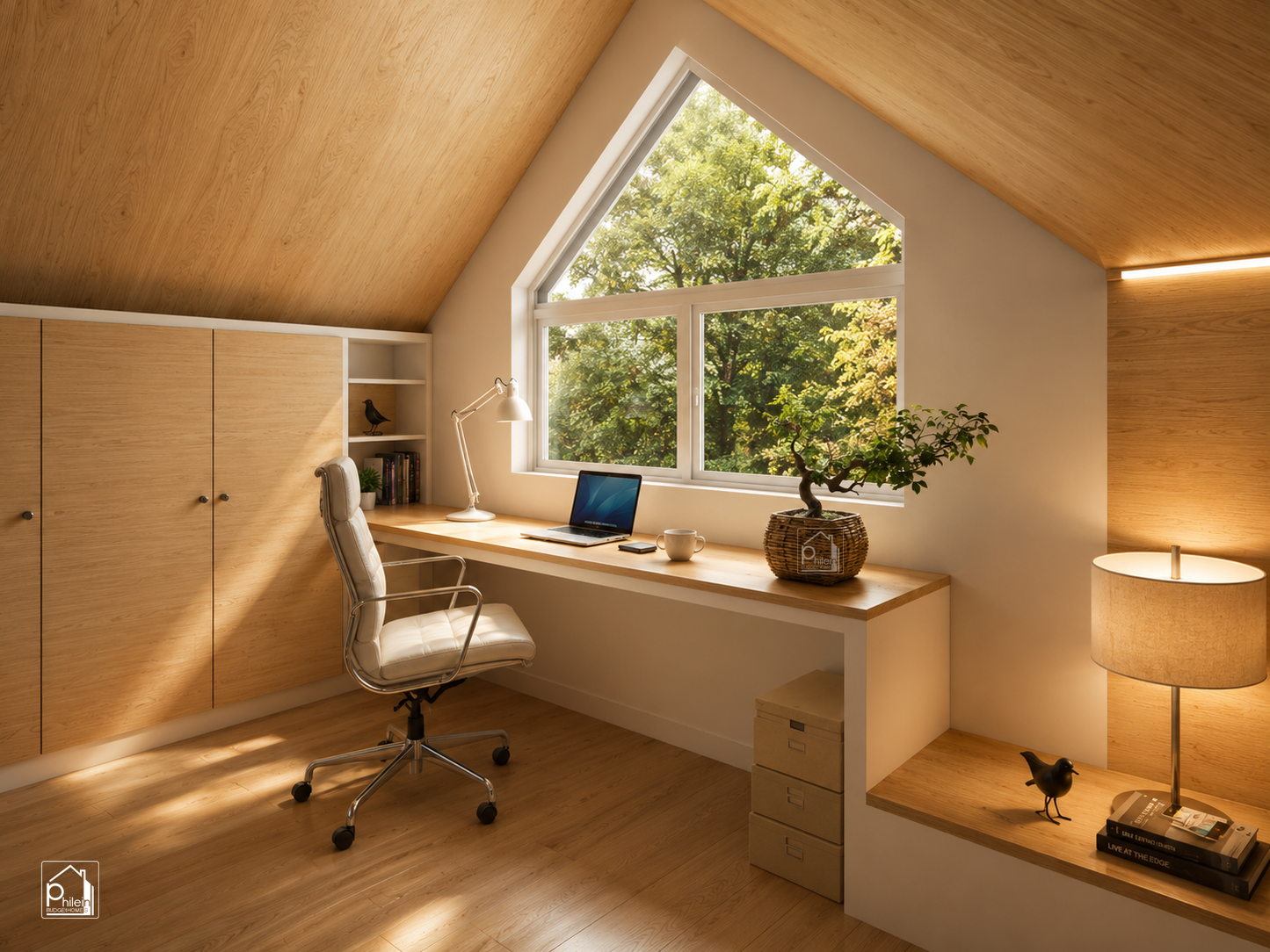 Florian Basic Kit | 50sqm Two Bedroom House with Loft Floor Plan (DIGITAL DOWNLOAD)
