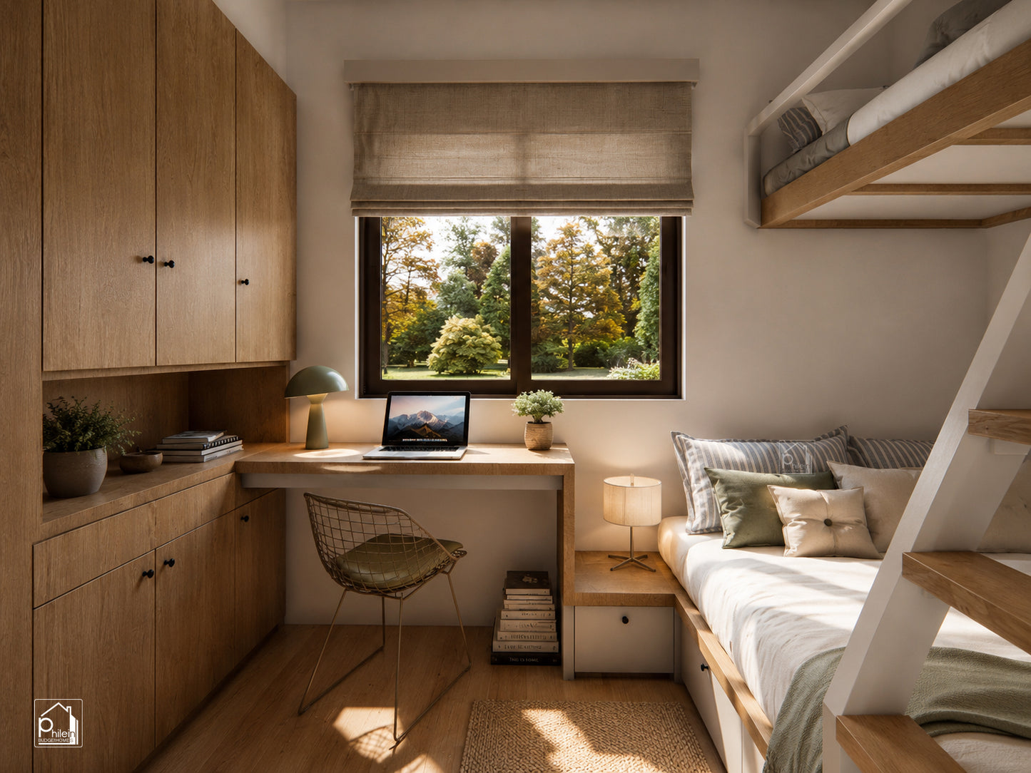 Freesia Basic Kit | 30sqm One Bedroom Small House Design with Modern Interior Floor Plan (DIGITAL DOWNLOAD)
