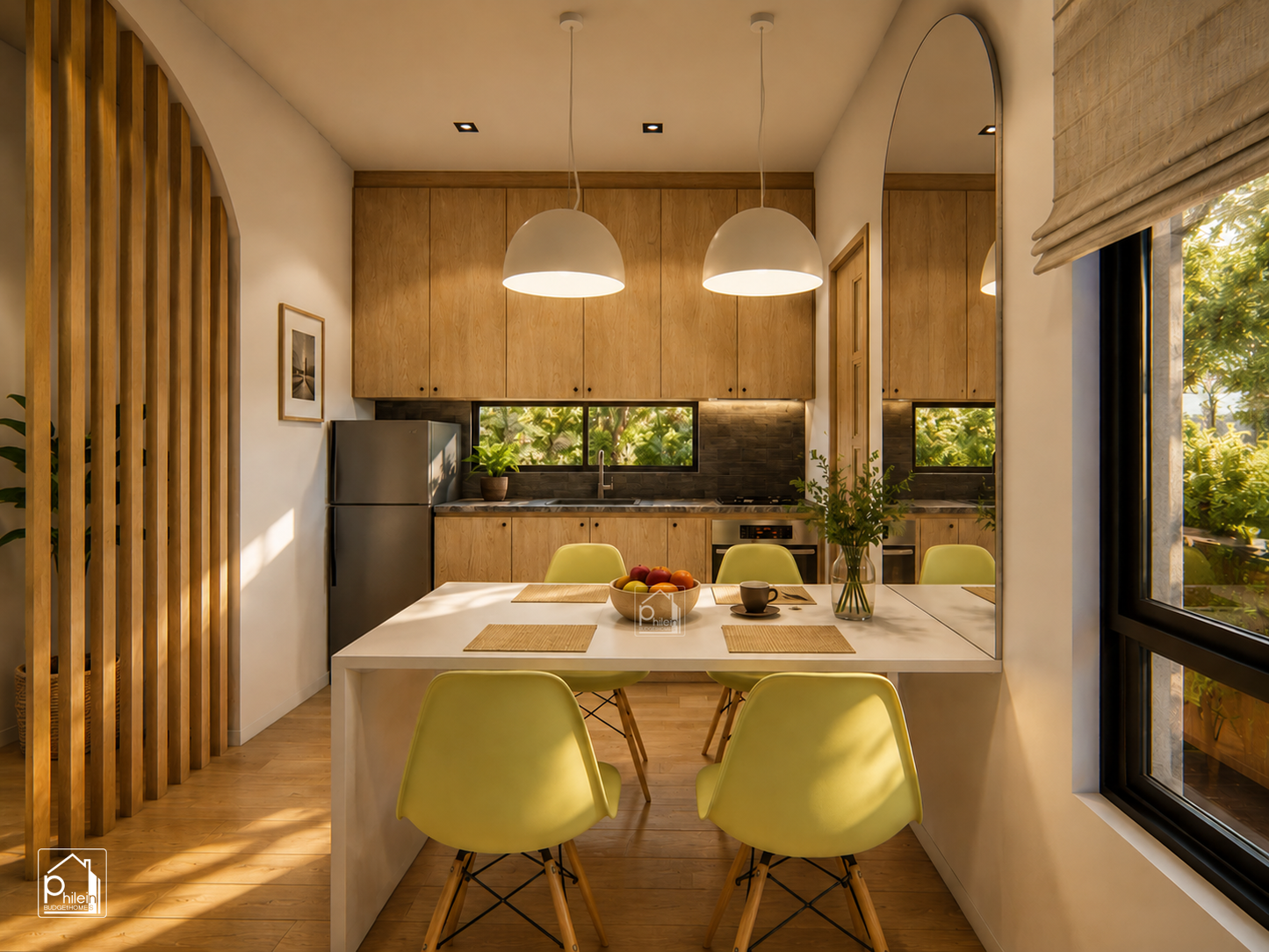 Poppy Basic Kit | 48sqm 2 Bedroom Modern Small House Floor Plan (Digital Download)