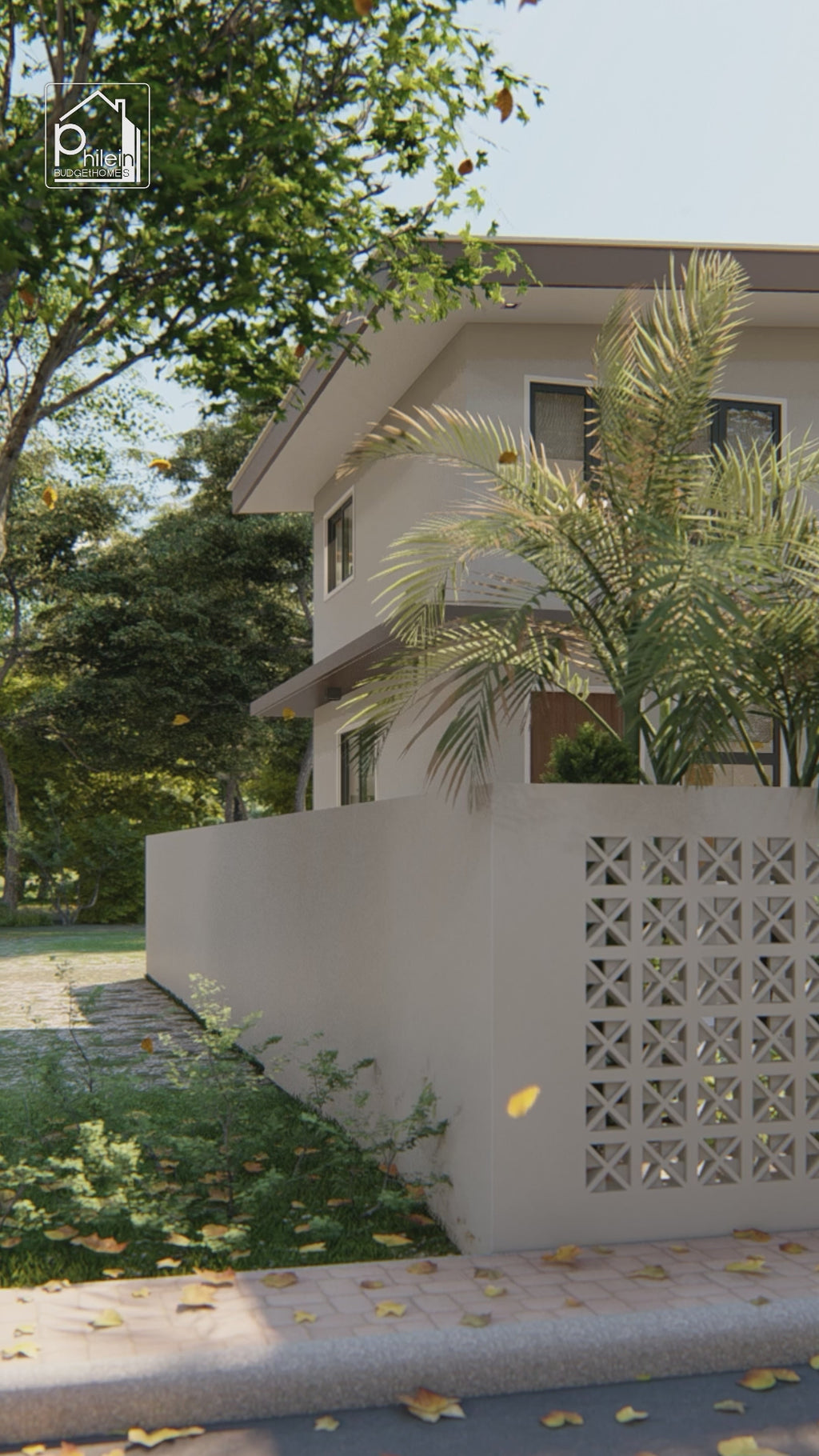 Ruby Basic Kit | 42sqm Small & Simple 2 Bedroom House Design Floor Plan (Digital Download)