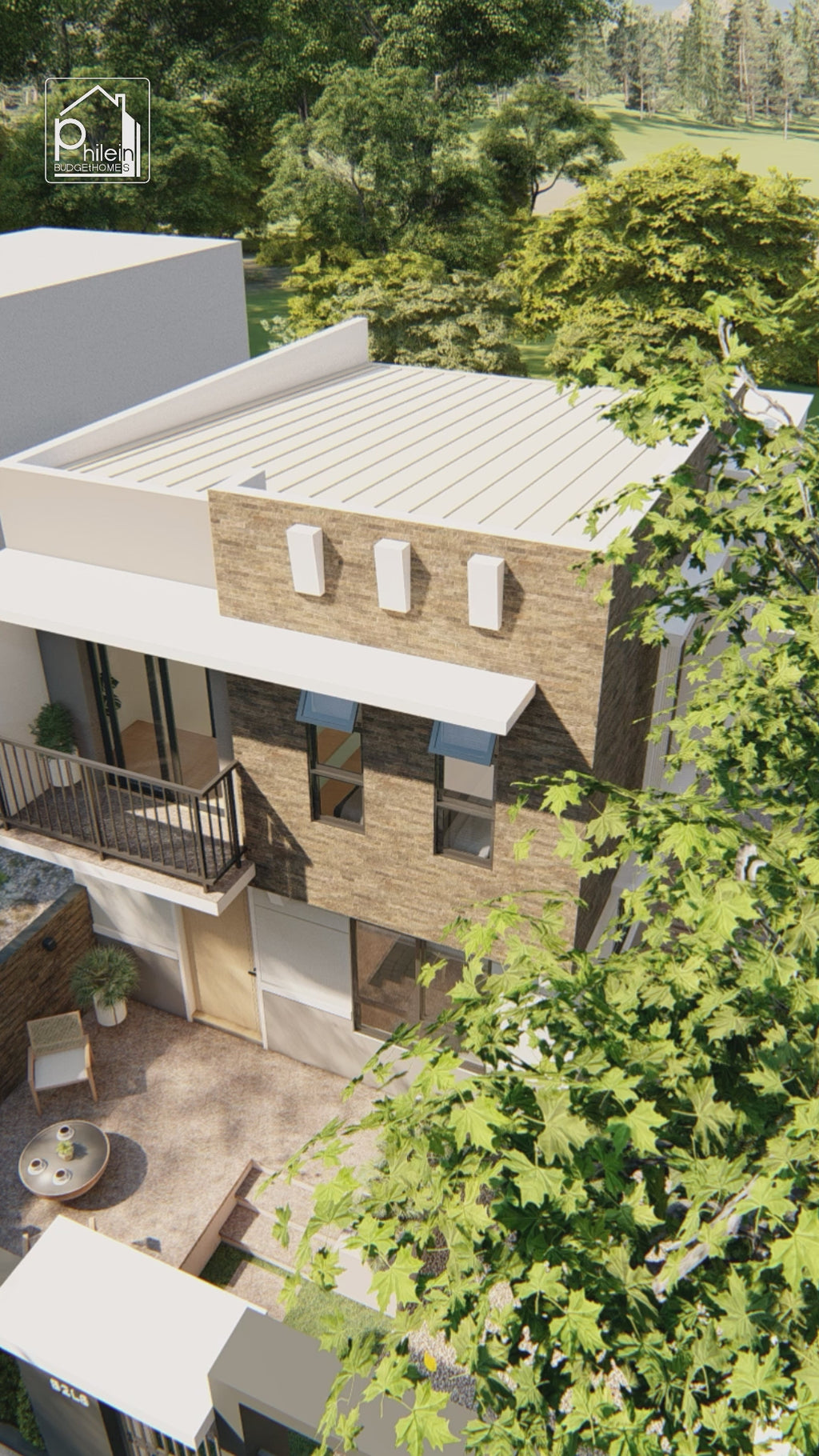 Datura Layout Kit | 5 x 6m Two Bedroom Small House Floor Plan & Elevations (DIGITAL DOWNLOAD)