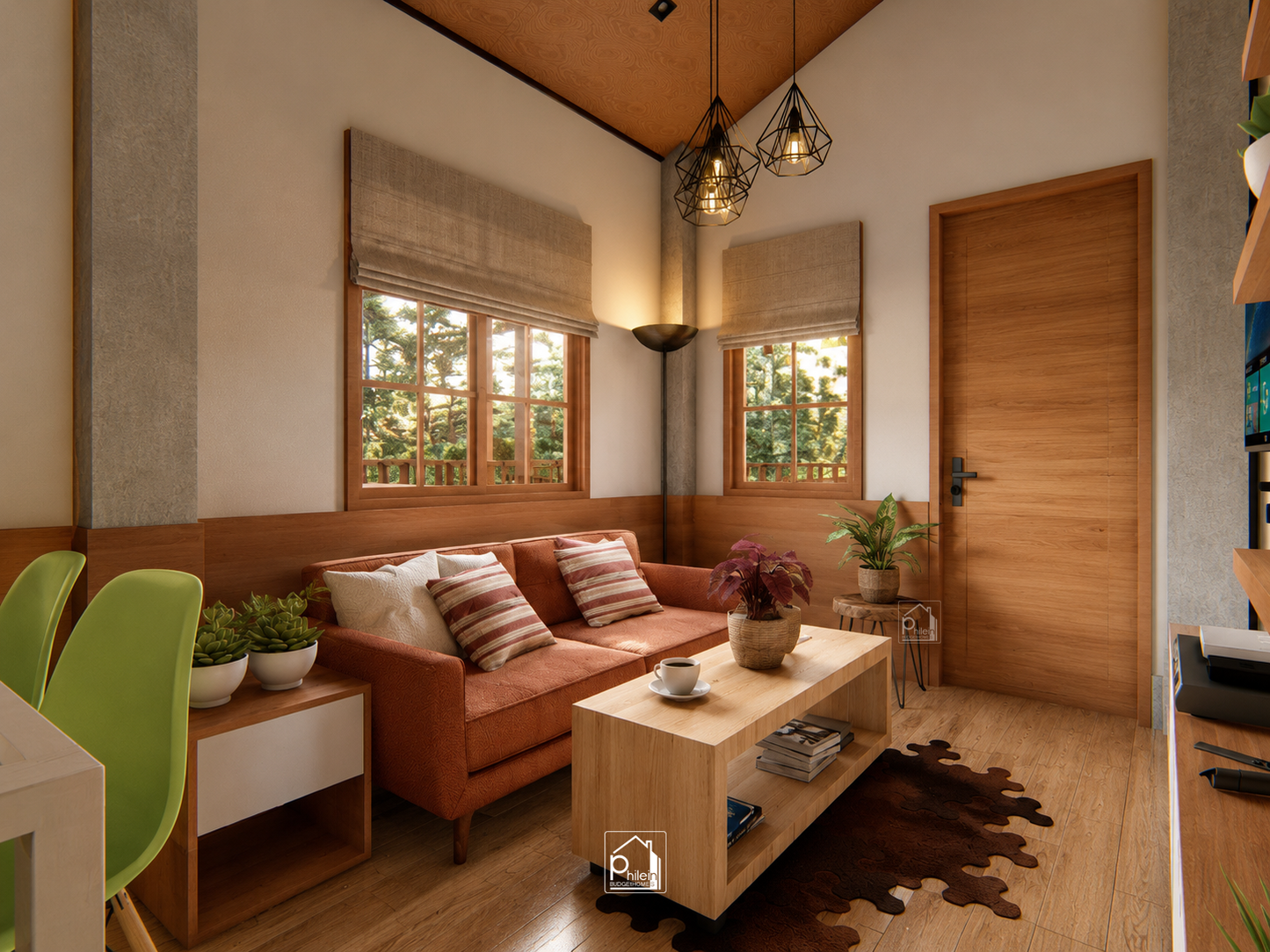 Rose Basic Kit | 30 sqm Wooden House Design Floor Plan (Digital Download)
