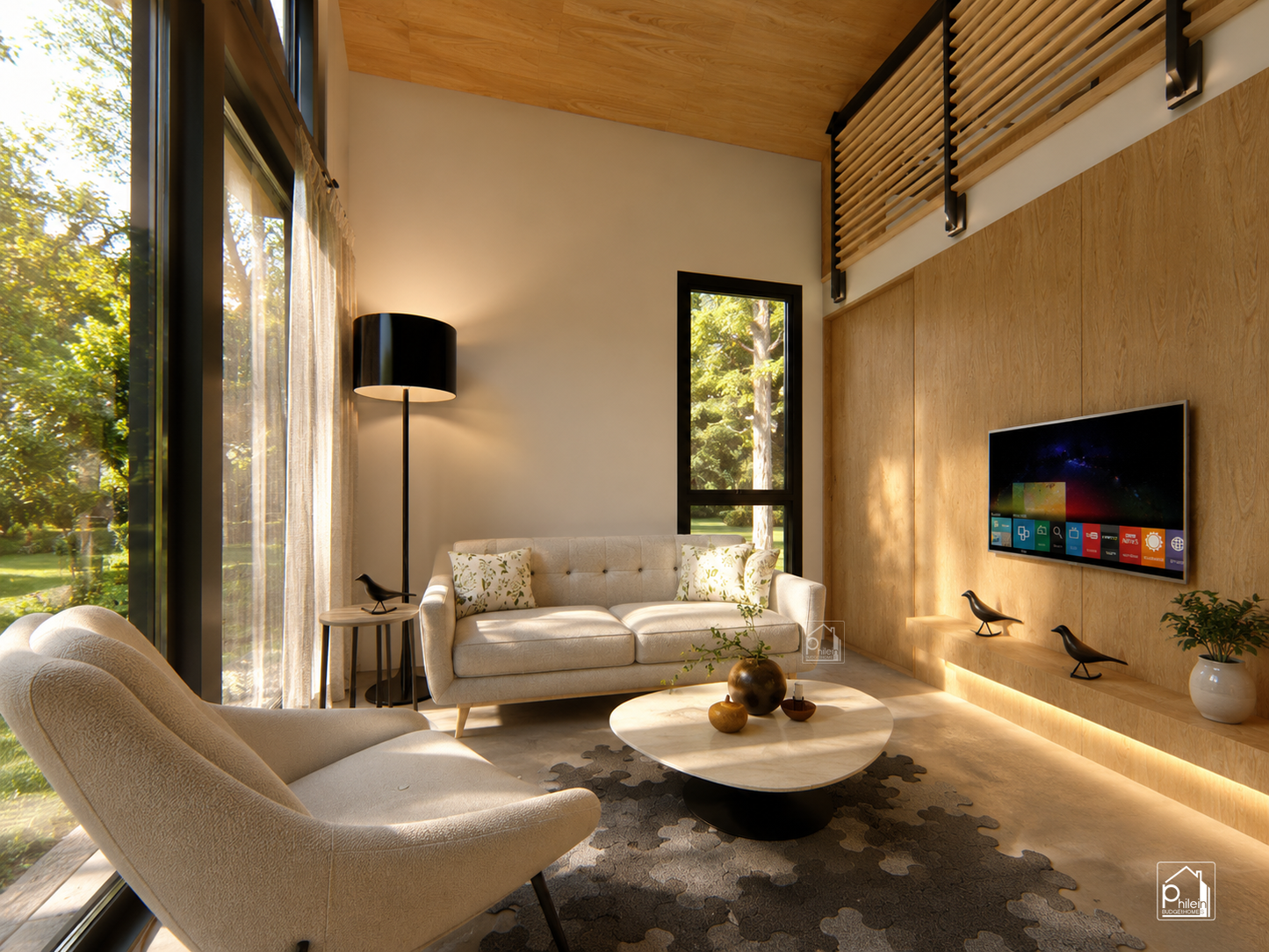 Santan Layout Kit | 40sqm Charming Small House Perfect for Airbnb Rental, Floor Plan & Elevations (Digital Download)