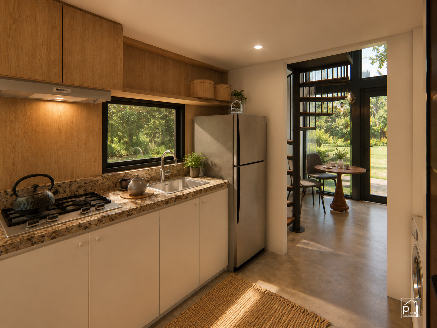 Santan Layout Kit | 40sqm Charming Small House Perfect for Airbnb Rental, Floor Plan & Elevations (Digital Download)