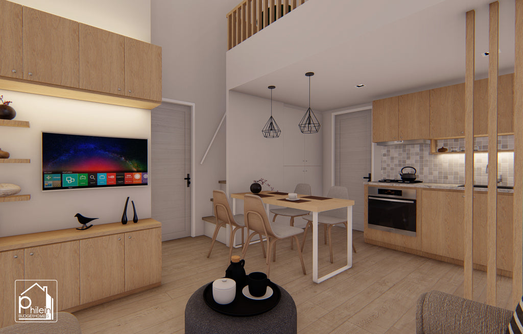 Freesia 3.0 Basic Kit | 53sqm Two Bedroom Small House with Attic Floor Plan (DIGITAL DOWNLOAD)