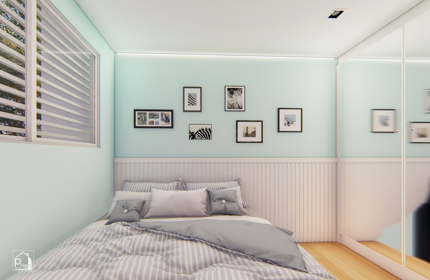 Azalea Basic Kit | 5 x 5m Small House Design with Loft Floor Plan  (DIGITAL DOWNLOAD)