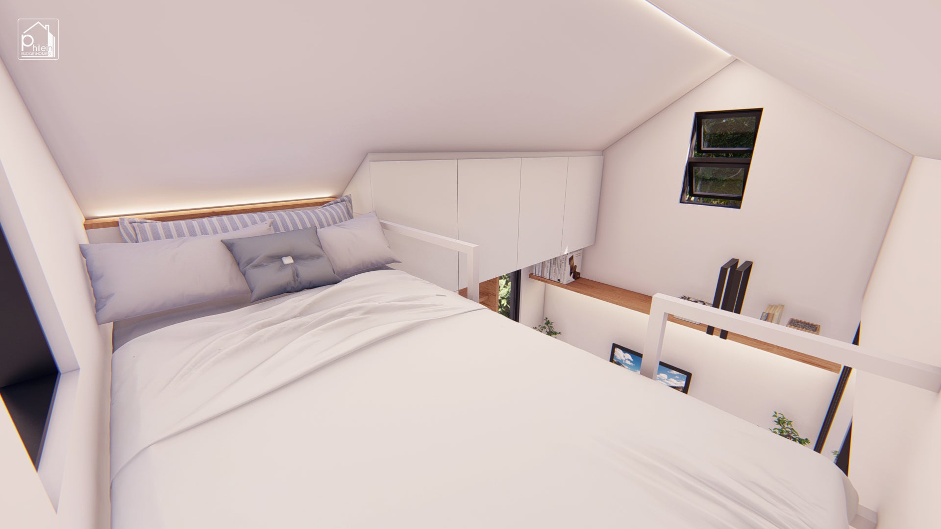 Violet Layout Kit | 113 sqft Compact Backyard Office Pod Floor Plan & Elevations (Digital Download)