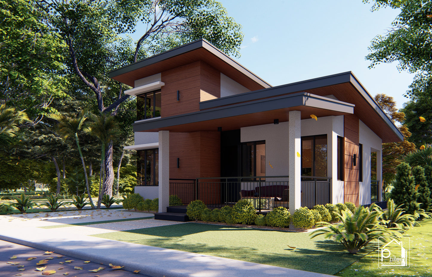 Daphne Layout Kit | 8 x 8m Small House with 3 Bedrooms Floor Plan & Elevations (DIGITAL DOWNLOAD)