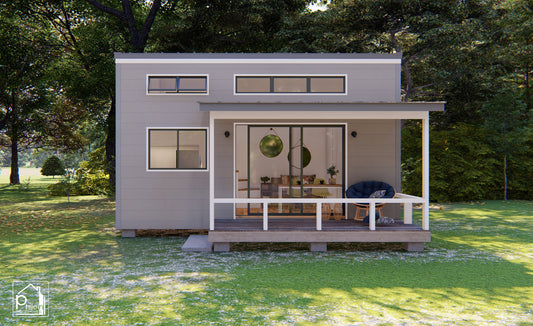 Marigold Basic Kit | 26sqm Lofted Tiny House Floor Plan (Digital Download)