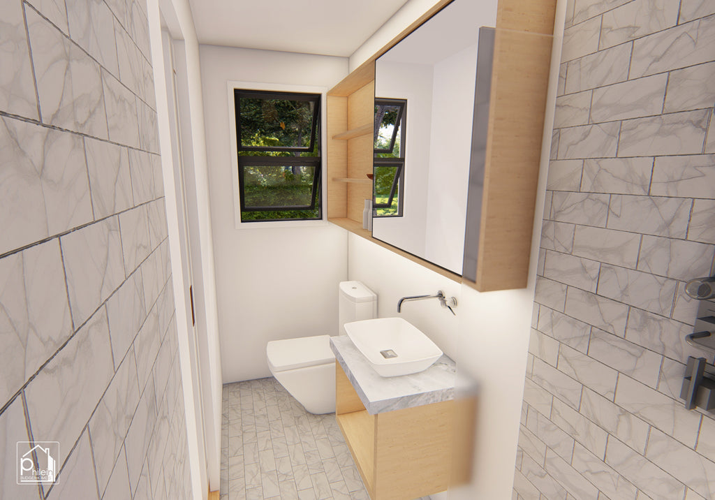 Marigold Layout Kit | 26sqm Lofted Tiny House Floor Plan & Elevations (Digital Download)