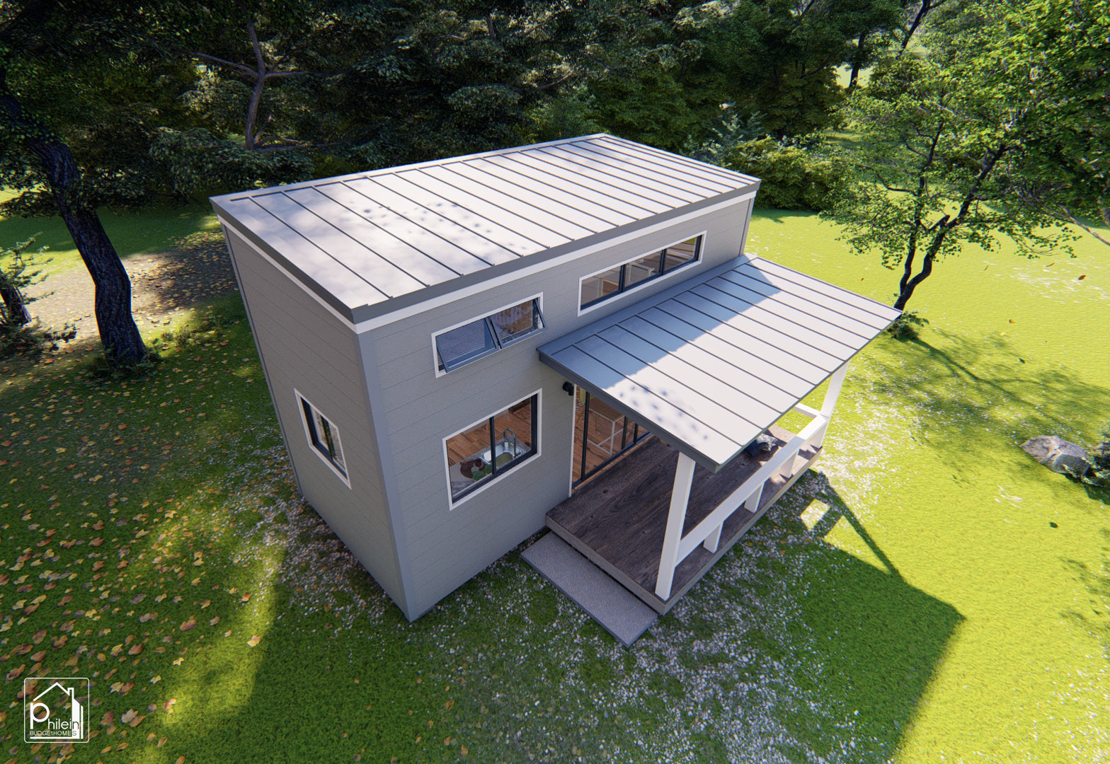 Marigold Basic Kit | 26sqm Lofted Tiny House Floor Plan (Digital Download)