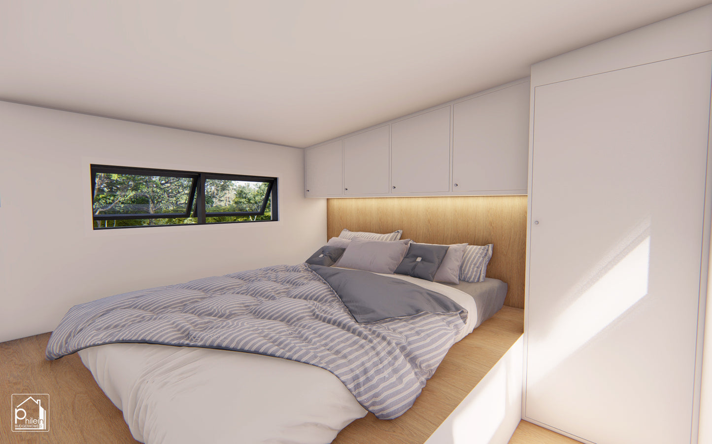 Marigold Layout Kit | 26sqm Lofted Tiny House Floor Plan & Elevations (Digital Download)