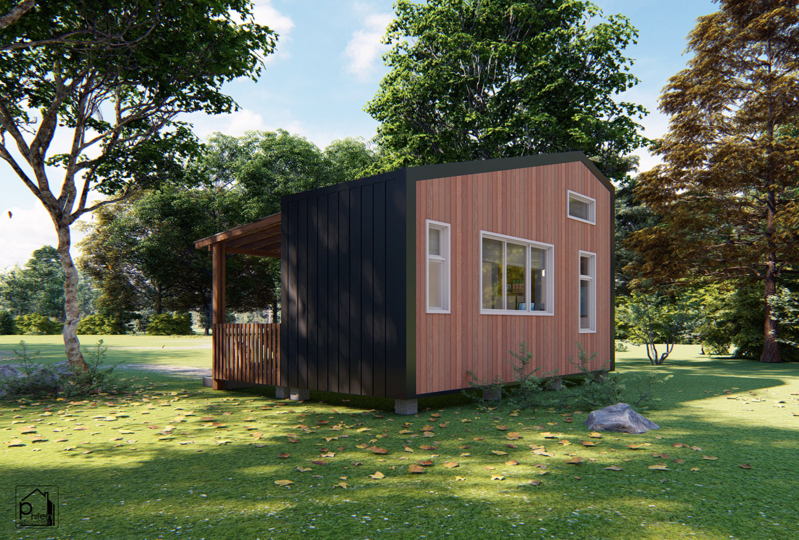 Lavender Basic Kit | 20sqm Tiny House Design, Floor Plan (Digital Download)