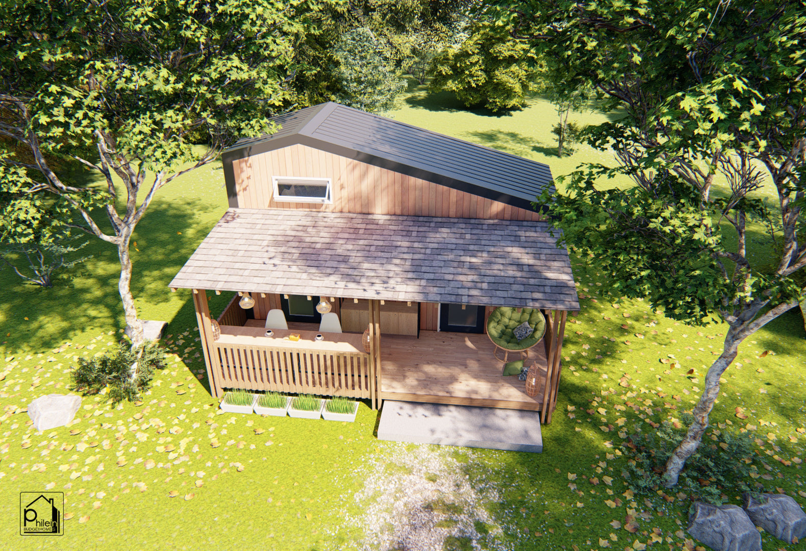 Lavender Basic Kit | 20sqm Tiny House Design, Floor Plan (Digital Download)