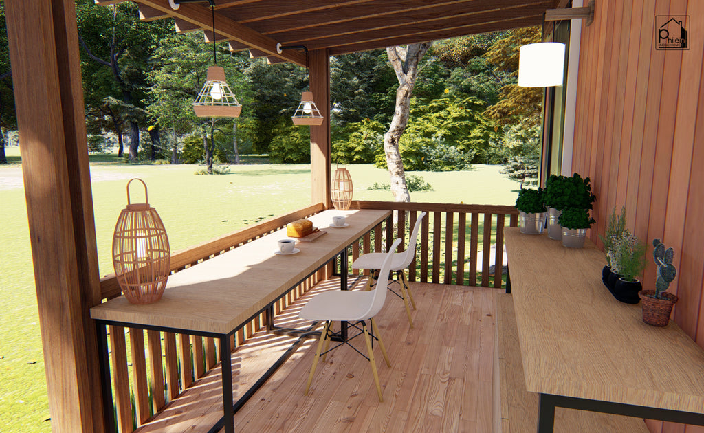 Lavender Basic Kit | 20sqm Tiny House Design, Floor Plan (Digital Download)