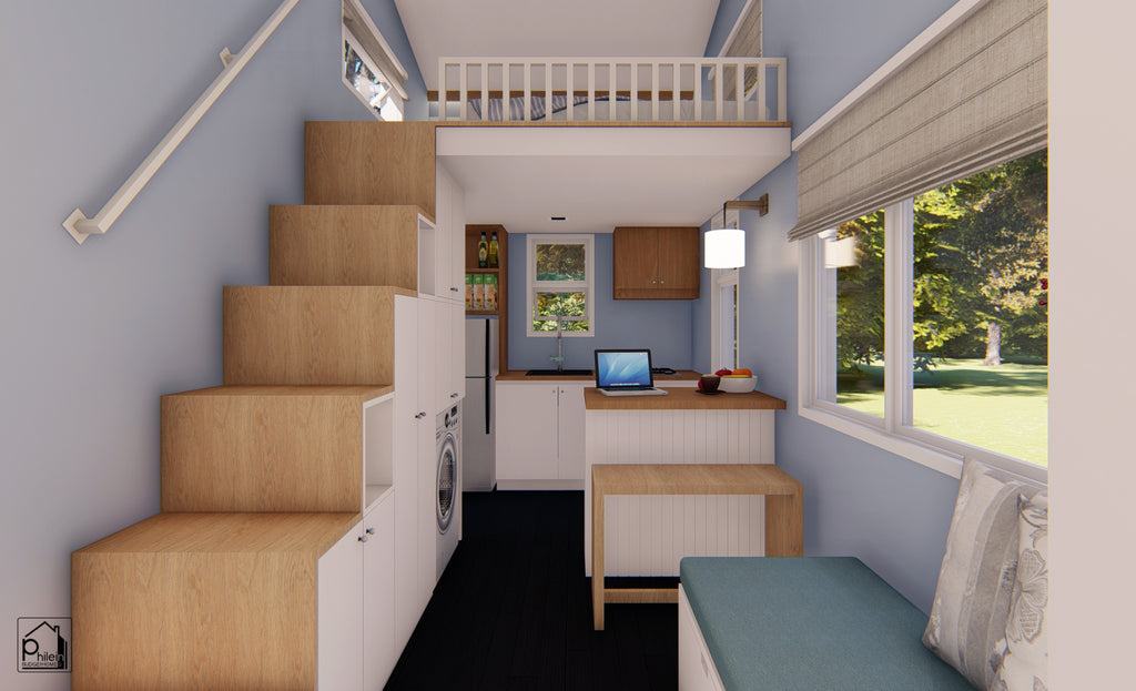 Lavender Basic Kit | 20sqm Tiny House Design, Floor Plan (Digital Download)