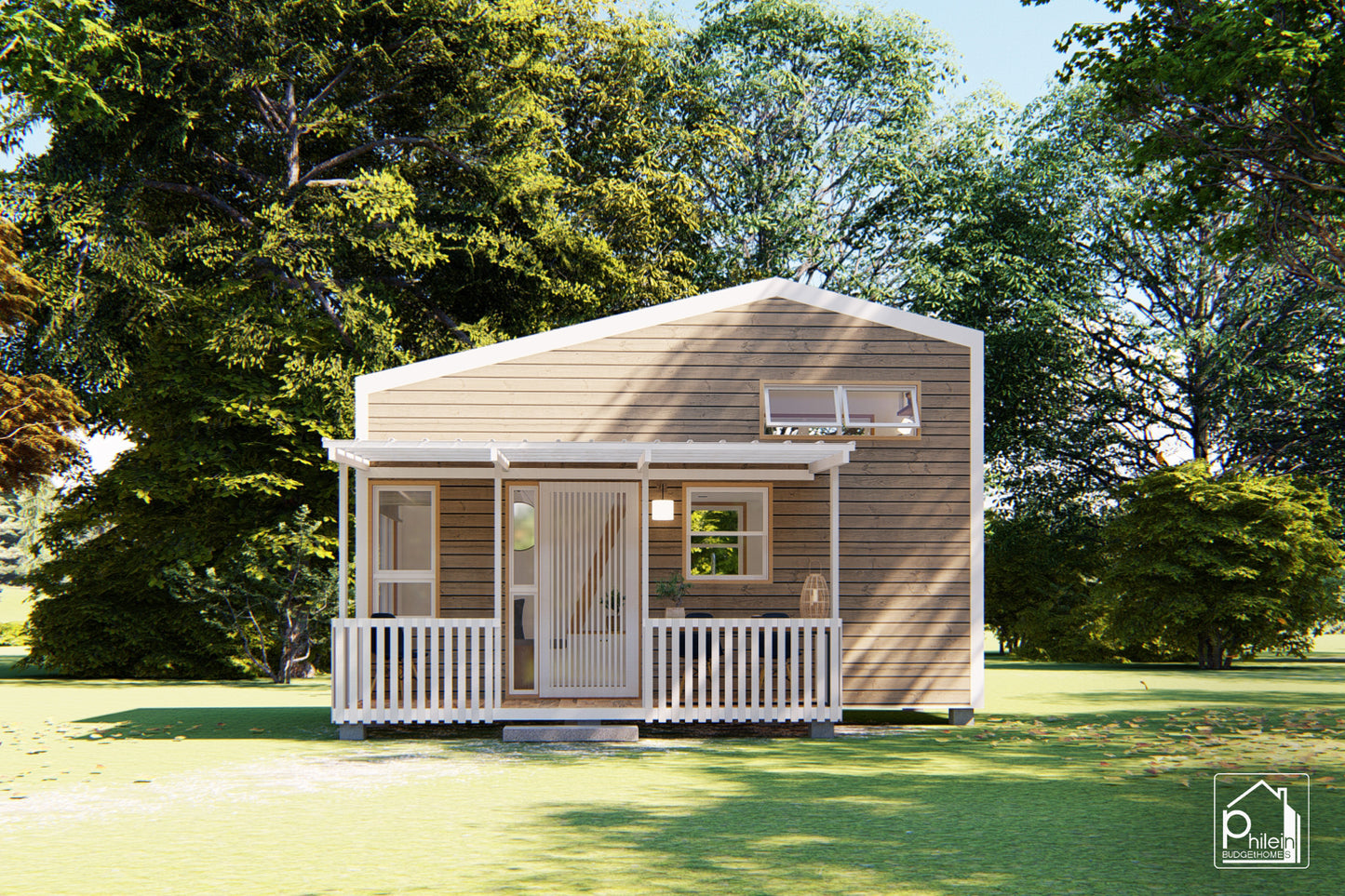 Veronica Basic Kit | 23 sqm Compact Tiny House Design Floor Plan (Digital Download)