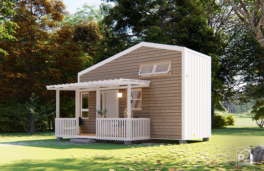 Veronica Layout Kit | 23 sqm Compact Tiny House Design Floor Plan & Elevations (Digital Download)