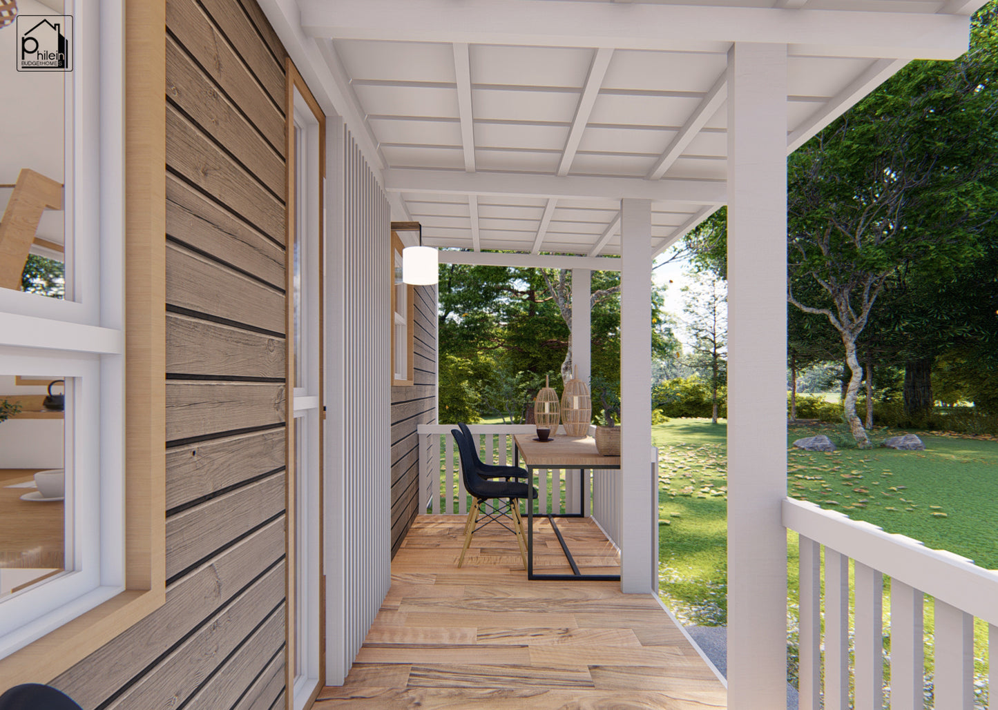 Veronica Basic Kit | 23 sqm Compact Tiny House Design Floor Plan (Digital Download)