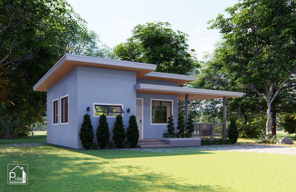 Flora Layout Kit | 6 x 6 meters Retirement House Floor Plan & Elevations ( DIGITAL DOWNLOAD)