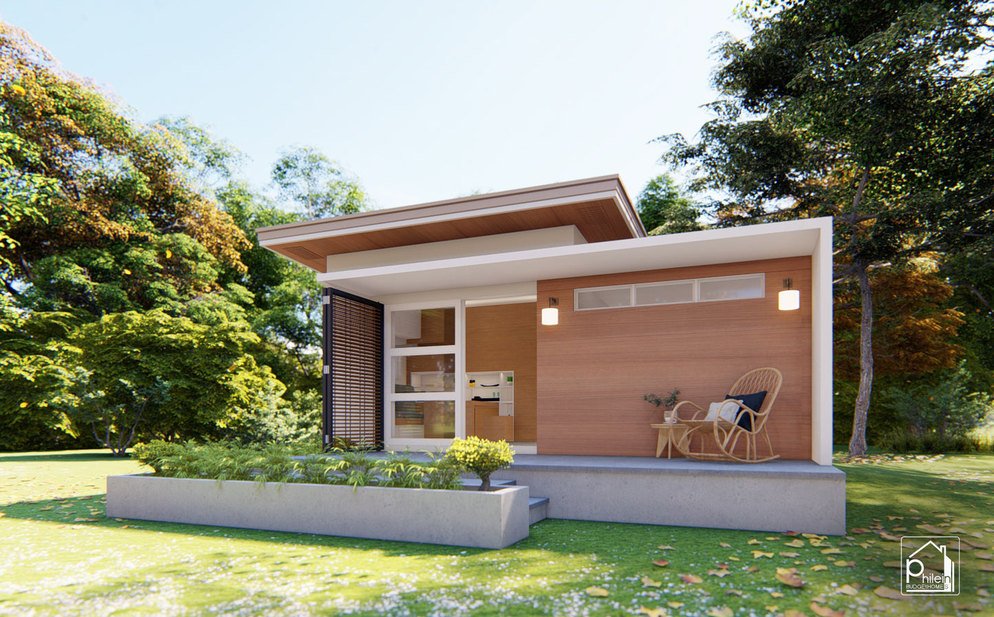 Lyra 2.0 Basic Kit | 36sqm Two Bedroom Modern Small House Floor Plan (Digital Download)