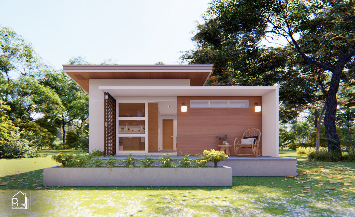 Lyra 2.0 Basic Kit | 36sqm Two Bedroom Modern Small House Floor Plan (Digital Download)