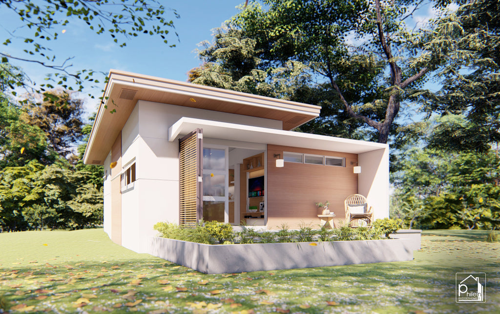 Lyra 2.0 Basic Kit | 36sqm Two Bedroom Modern Small House Floor Plan (Digital Download)