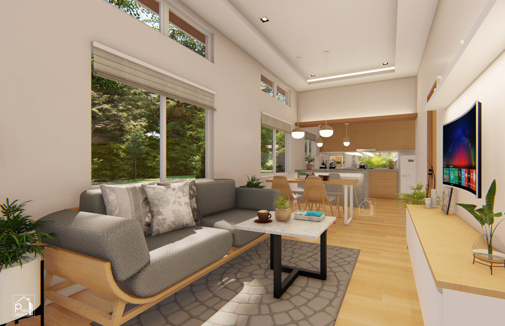 Nerine Basic Kit | 78sqm Modern Two-Story Small House Floor Plan (Digital Download)