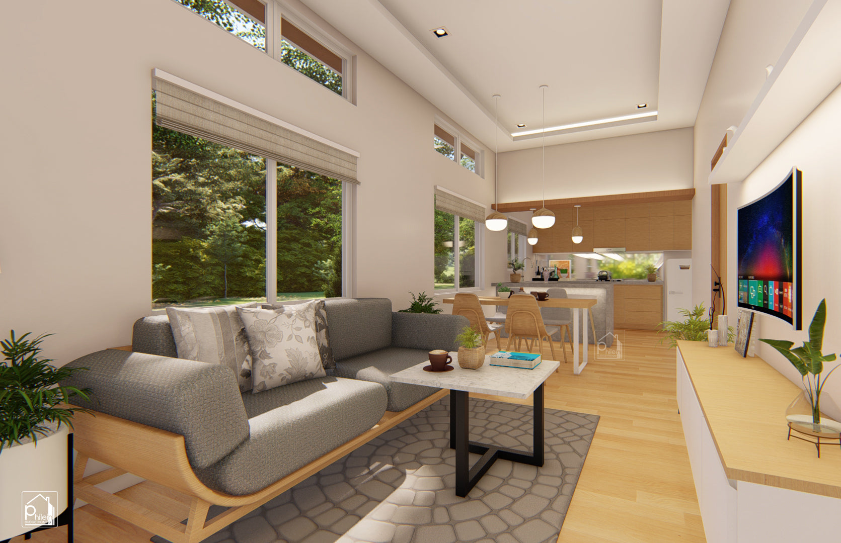 Nerine Basic Kit | 78sqm Modern Two-Story Small House Floor Plan (Digital Download)