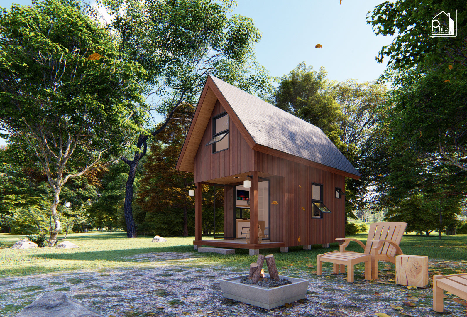 Jasper Basic Kit | 3 x 6 meters Tiny House Design with Attic, Floor Plan (Digital Download)