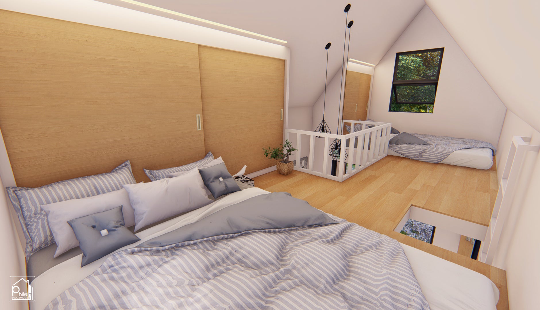 Jasper Basic Kit | 3 x 6 meters Tiny House Design with Attic, Floor Plan (Digital Download)