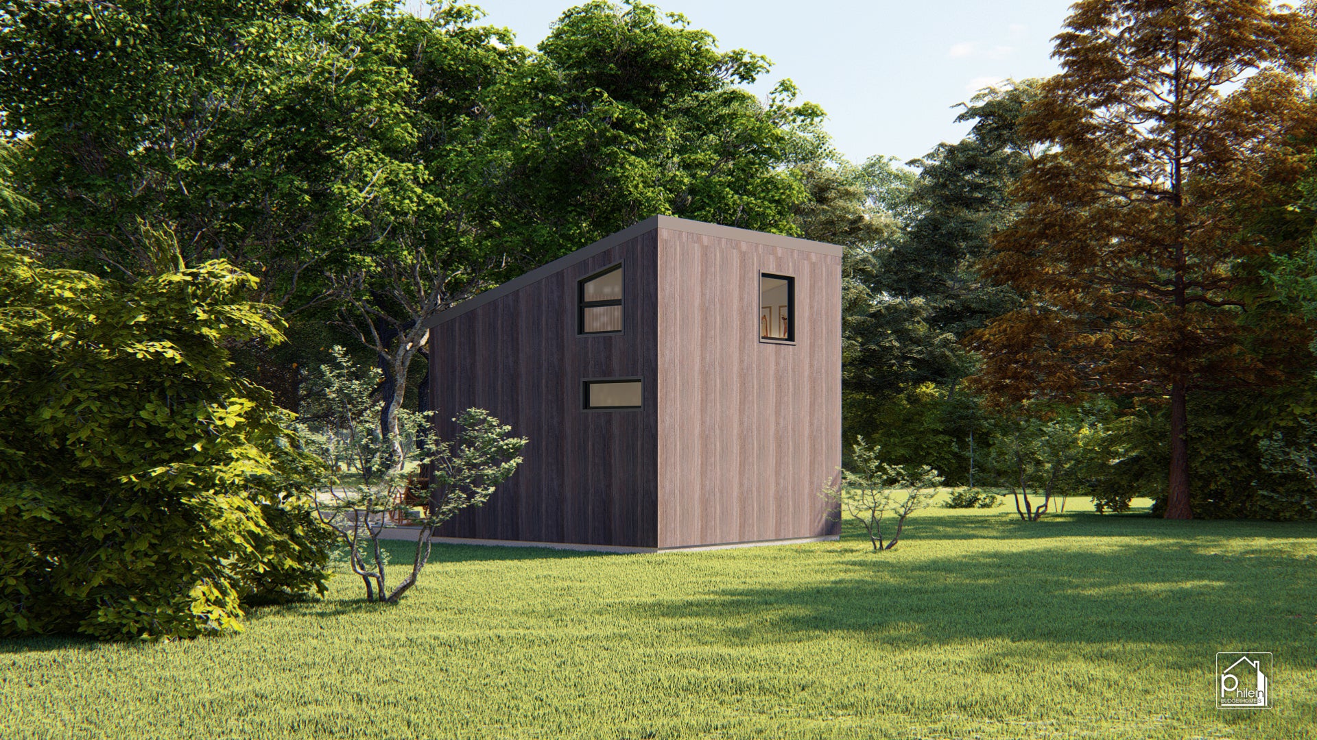 Lone 2.0 Layout Kit | 30sqm Simple Cabin in the Woods Floor Plan & Elevations (Digital Download)