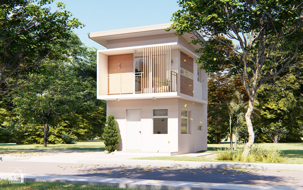 Pearl Layout Kit | 2 Bedroom House Design Floor Plan & Elevations (Digital Download)