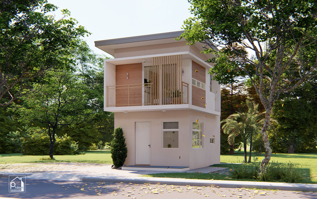 Pearl Layout Kit | 2 Bedroom House Design Floor Plan & Elevations (Digital Download)