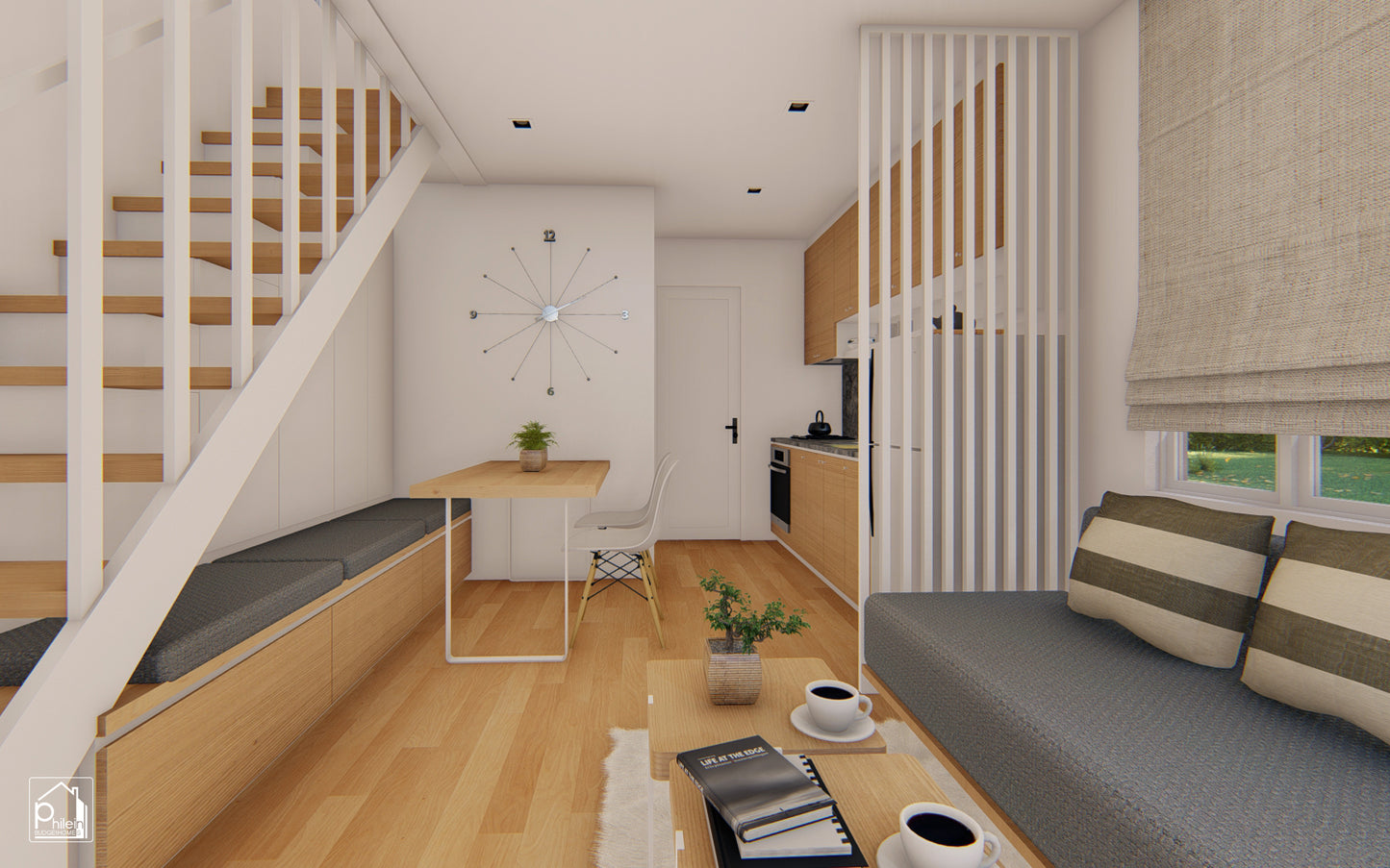 Pearl Basic Kit | 2 Bedroom House Design Floor Plan (Digital Download)