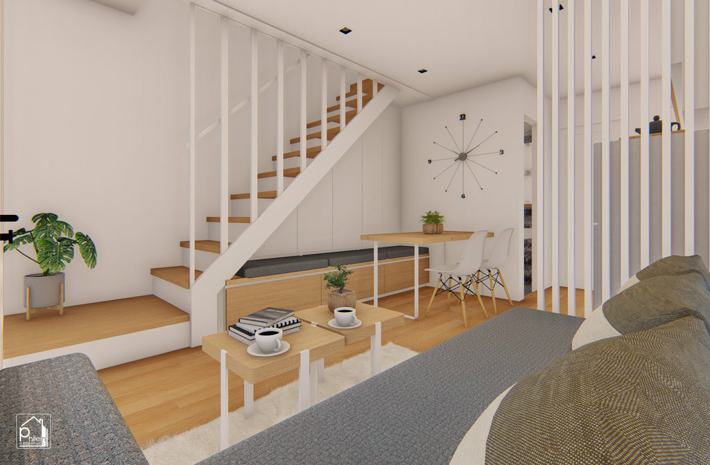 Pearl Layout Kit | 2 Bedroom House Design Floor Plan & Elevations (Digital Download)