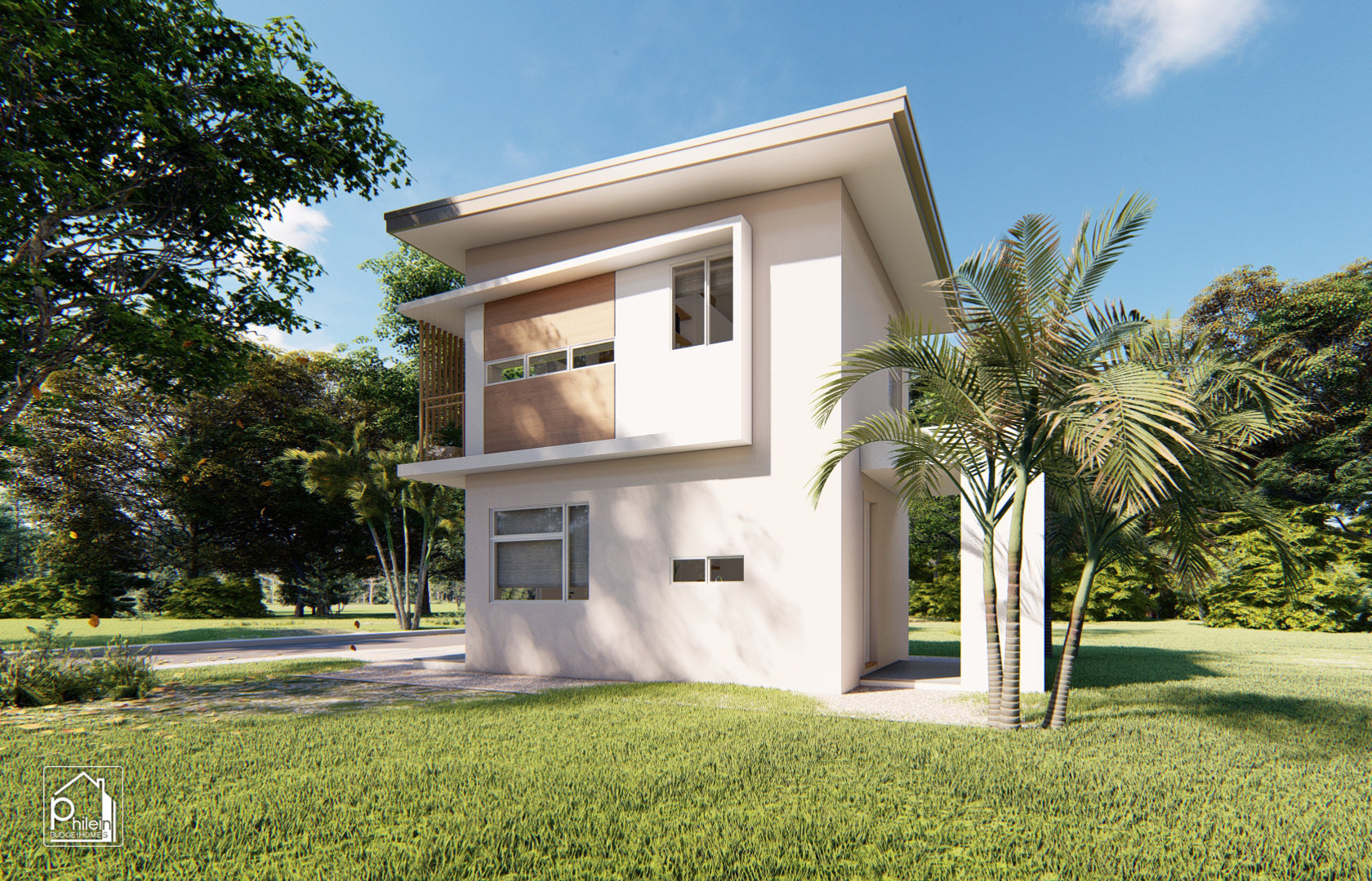 Pearl Layout Kit | 2 Bedroom House Design Floor Plan & Elevations (Digital Download)