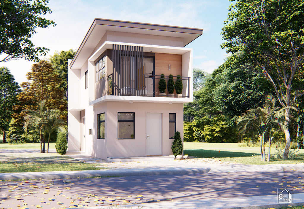 Pearl 2.0 Layout Kit | Small House Design: 3 Bedroom, 60 square meter Floor Plan & Elevations  (Digital Download)